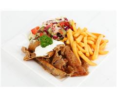 Doner Meat and Chips