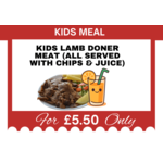 Kids Doner Meat
