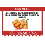 Chicken Nuggets(4pcs) 